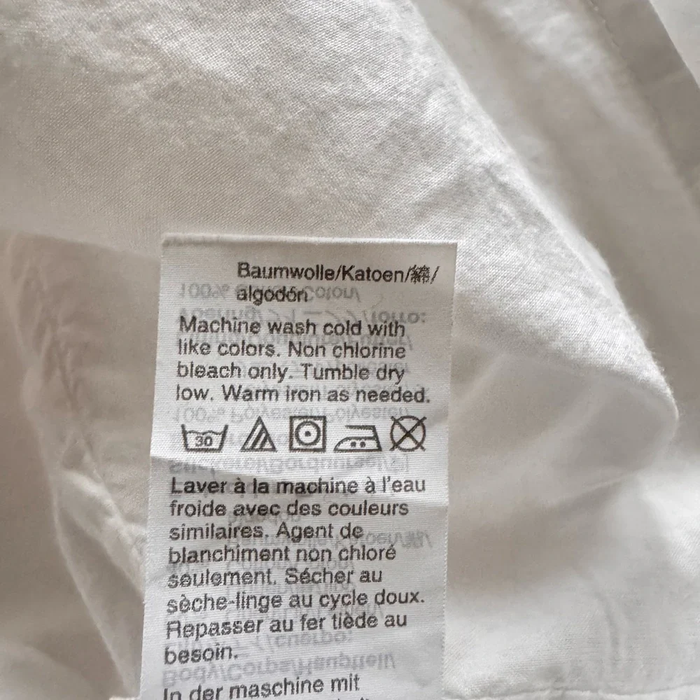 J Crew‎ Ruffle Embroidery White Dress